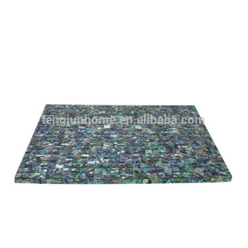 Abalone shell table mat pearl shell table mat pvc table mat